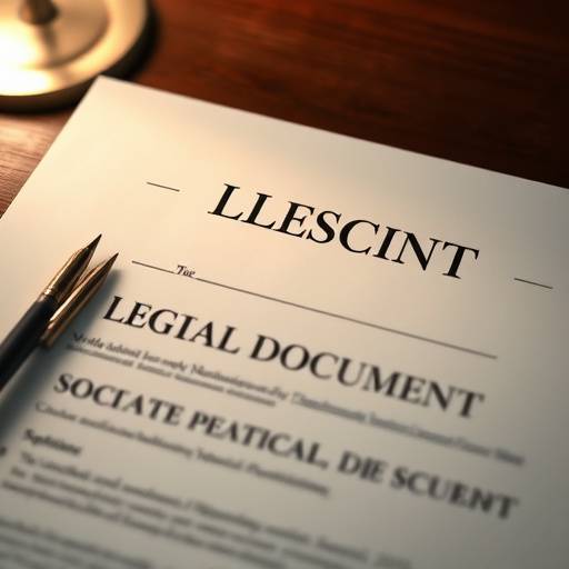 Image d'un document l√©gal avec un sceau