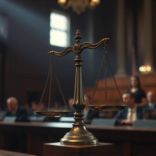 Image des balances de la justice