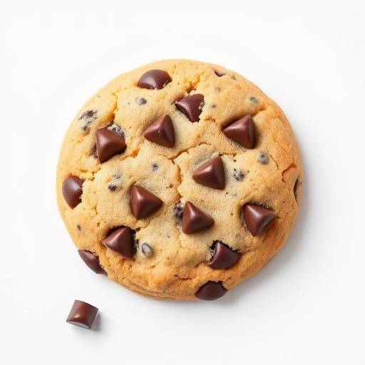 Un cookie au chocolat, symbolisant les cookies informatiques